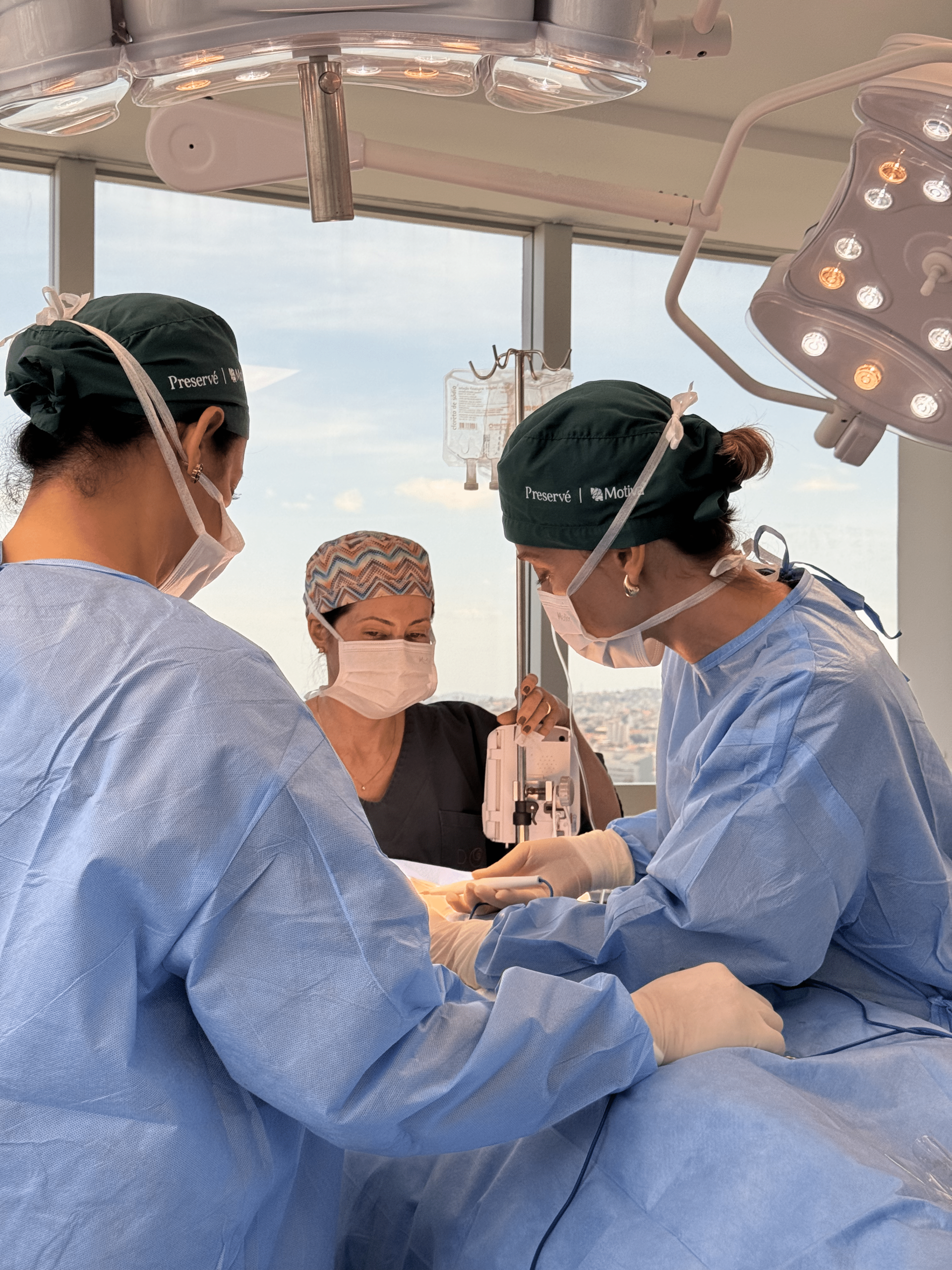 Centro cirúrgico — Dra. Patrícia Lana